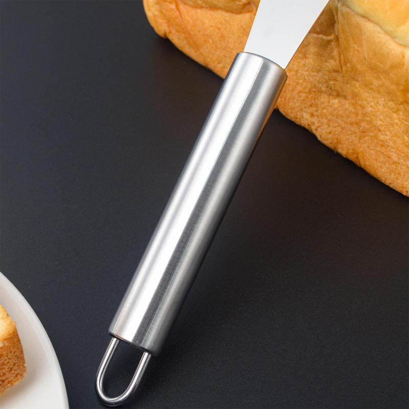 Spreader Knives Jam Knives Comfortable Stainless Steel Cheese Jam Appetizer Spreader Charcuterie Utensils For Condiments
