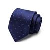 Men'S Polyester Silk High-End Twill Gold Tie 7.5Cm Formal Wedding Etiquette Tie