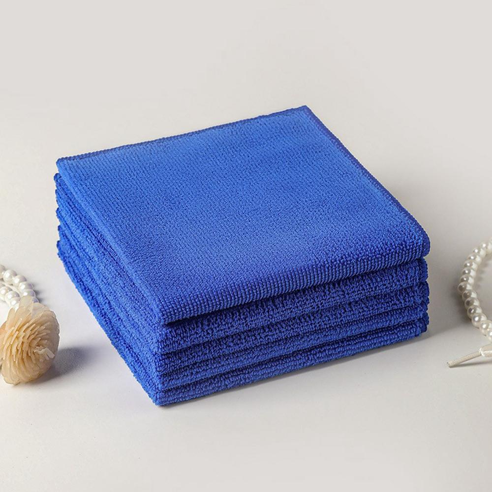 30x30cm Water-Absorbent Microfiber Furniture Cleaning Cloth Towel Kitchen Dishwashing Rag