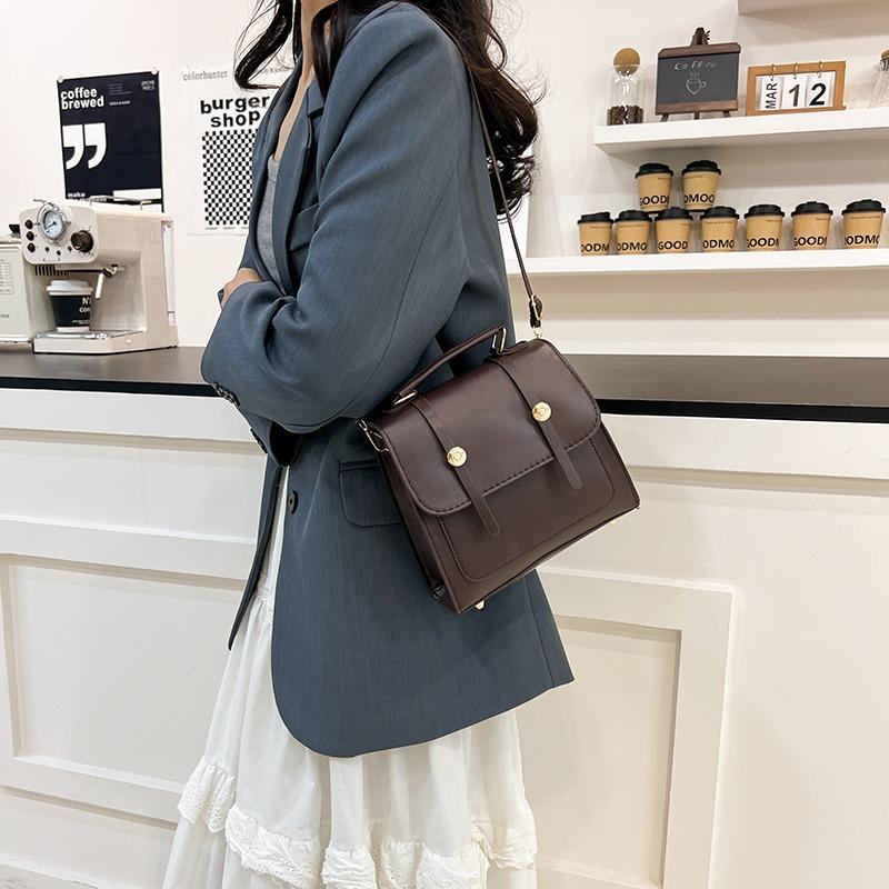 Vintage New College Backpack Student Class Commute Out Versatile Shoulder Bag Women