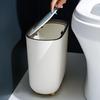 YIXI Slim Pop-Up Lid Kitchen & Home Trash Can