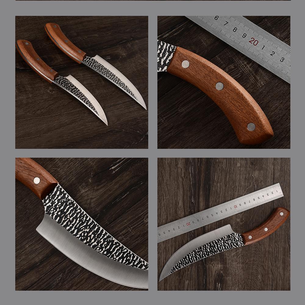 3 Types Stainless Steel Kitchen Deboning Knife Slicing Knife Butcher Knife Kitchen Tool