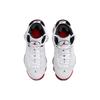 (GS) Air Jordan 6 Rings 'White University Red' Kids' 323419-160