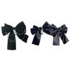 Bow Hair Clip with Chains Y2K Style Hairpin Sweet Balletcore Bunches Hair Clips