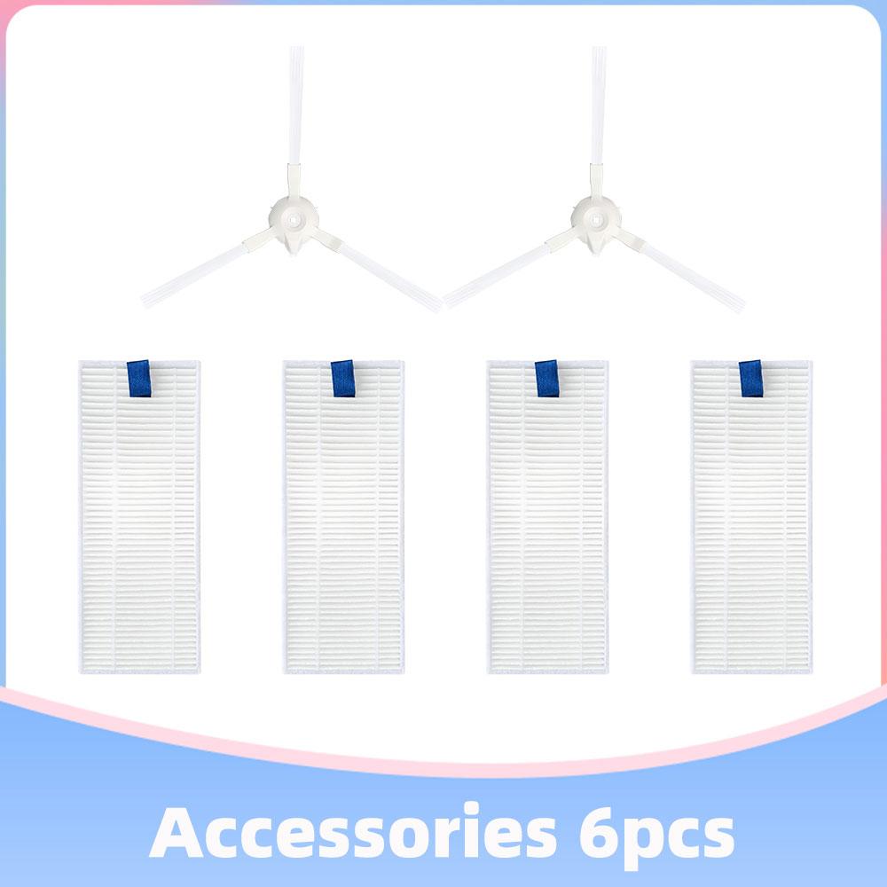 For Rowenta Tefal Explorer X-plorer 20 40 50 Series Isweep X3 Robot Vacuum Cleaner Spare Parts Side Brush Hepa Filter Mop Rag