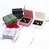 Paper Bowknot Ribbon Ring Earring Storage Case High-end Jewelry Packaging Case Portable Gift Box