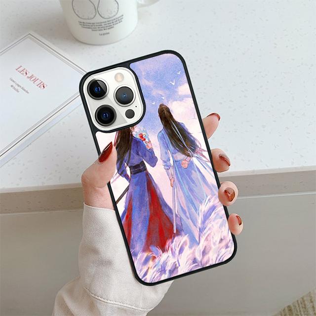 The Untamed Lan Zhan Wei Ying Mobile Smartphone Cases For iPhone 17 Air 16 15 14 12 13 11 Pro MAX Plus SE2020 Coque Fundas