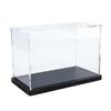 Motorrad Modell Vitrine Motorrad Box 1/24 Staubdicht und Schwarze Basis Arbeitsplatte