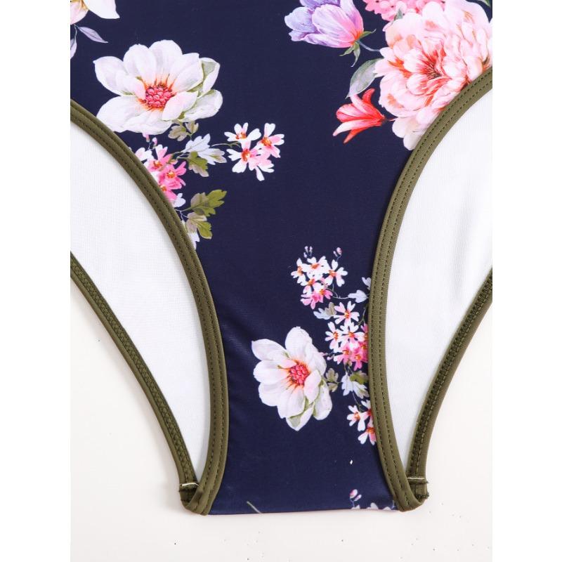 Plunging Backless Beach Vacation Swimsuit One Piece Swimsuit Women Hulu Sports Swimwear Sexy Bikini Fine Stitching In A Variety of Colors Beachwear