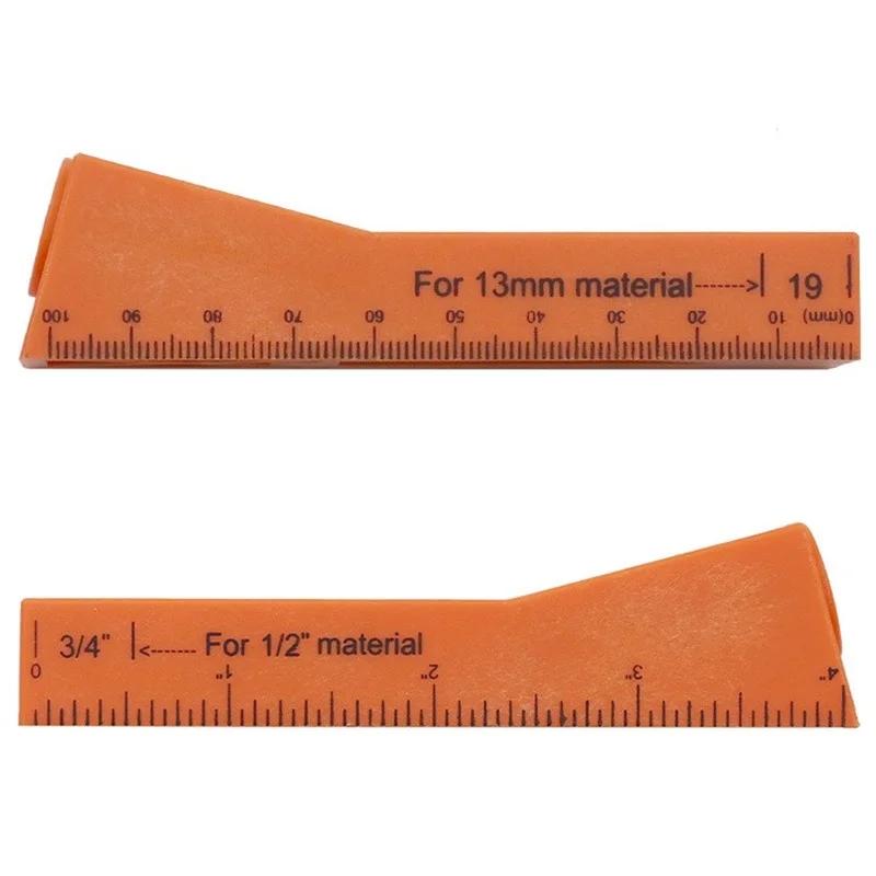 Woodworking Oblique Hole Locator DIY Woodworking Tools Pocket Hole Angle Drill Guide Rail Hole Punching Positioner Set