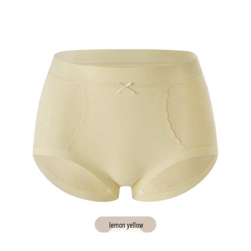 Customized High-Waisted Women's Modal Briefs with Antibacterial Lining