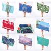 Double-sided Velvet Sports Towel Absorbent Towel Swimming Quick-drying Towel Microfiber Bath Towel