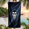 Valencia FC print Quick Dry Beach Towel Microfiber Absorbent Portable Travel Swimming Towel