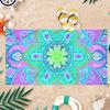 Vintage Colorful Patterns Beach Towel Quick-drying Super Absorbent Suitable for Beach Vacation Pool Yoga Summer Gift for Friends