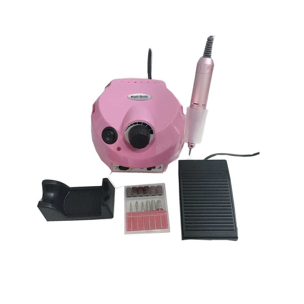 Elegant White 202 Electric Nail Grinder & Polisher, 30,000 RPM