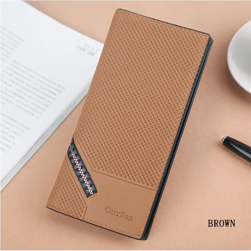 Premium Soft Pu Men's Leather Wallet With Bifold Design For Cash And Credit Card Storage