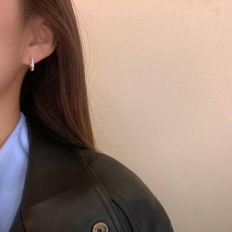 1Set  Delicate Pearl Stud Earring Set Simple Cute Korean Style Small Stud Earring For Women Girls Party Jewelry Gift