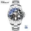 Chenxi Automatic Watches Steel Fashion Business Waterproof Mechanical Movement Skeleton Watches For Male Relogio Masculino