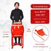 Traditionelle chinesische Performance Rote Trommel