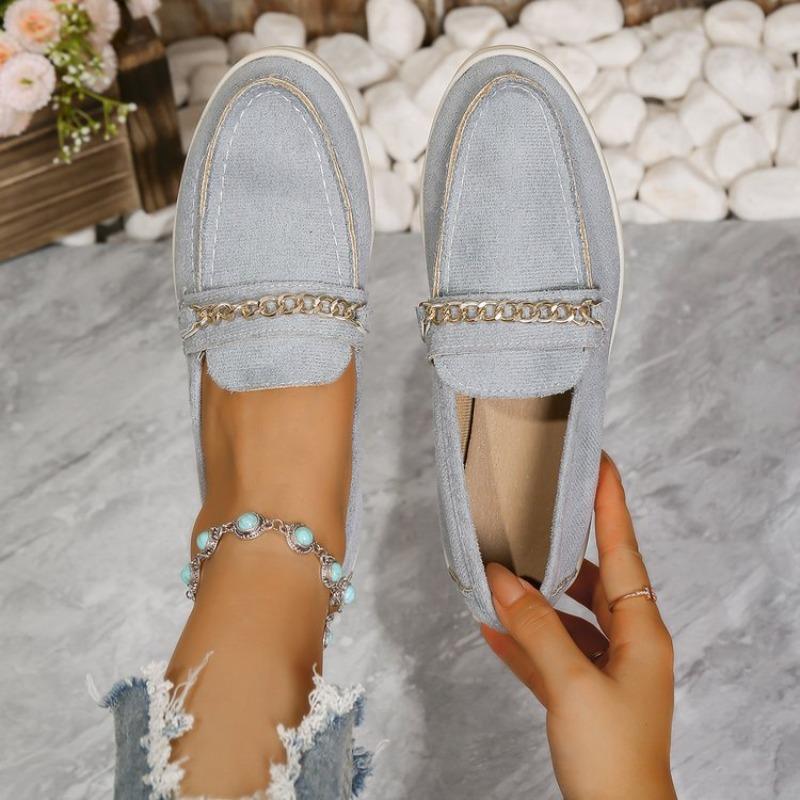 Spring and Autumn One-pedal Lazy Shoes Retro Breathable Doudou Shoes Comfortable Flat Shoes