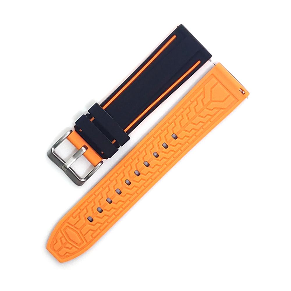 20mm 22mm 24mm Silicone Rubber Strap For Ticwatch Pro 5 Watch Band For Ticwatch Pro 3 Ultra GPS LTE/GTX/GTH 2/E3 Wristband