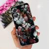 Schöne Hülle mit Aufdruck für OPPO A17 (CPH2477) Weiche Silikon-TPU-Rückabdeckung für Oppo A17 A 17 4G Handyhüllen