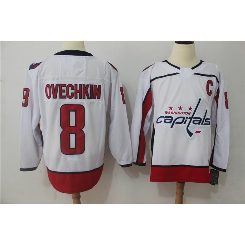 Washington Capitals NHL Hockey Jersey Authentic Style Fan Apparel Men Season Sportswear