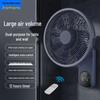 Wall-Mounted Kitchen Circulation Fan: No-Drill, Hanging Electric Fan