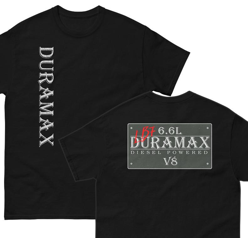 LB7 Duramax T-Shirt, Mens Diesel Truck Shirt, Vintage Sign Design Unisex T-Shirt XL