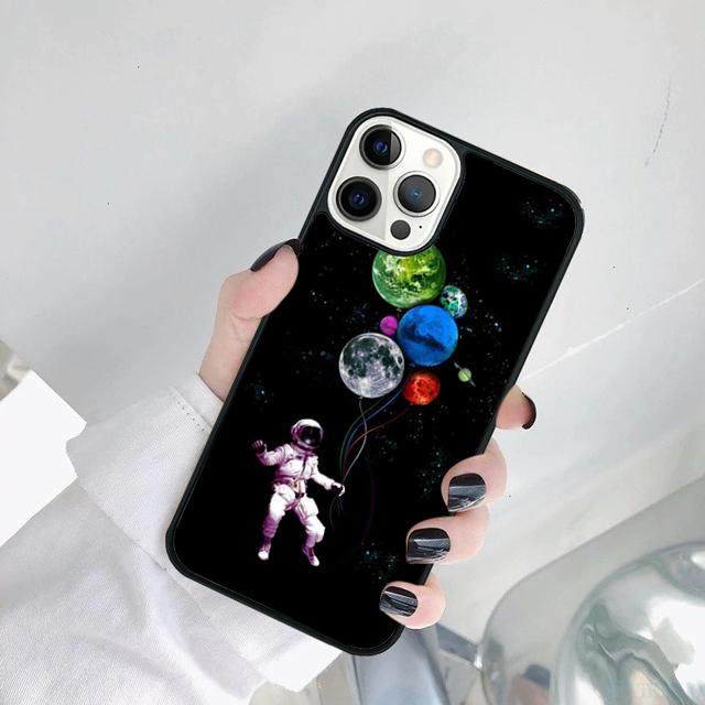 Outer Space Phone Case Cover For iPhone 17 Air 15 Pro MAX 16 Plus 14 12 11 13 coque