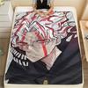 1PC DAN DA DAN Print Flannel Blanket, High Quality All Seasons, Home Decor, Warmth and Comfort, Perfect for Christmas Gifts