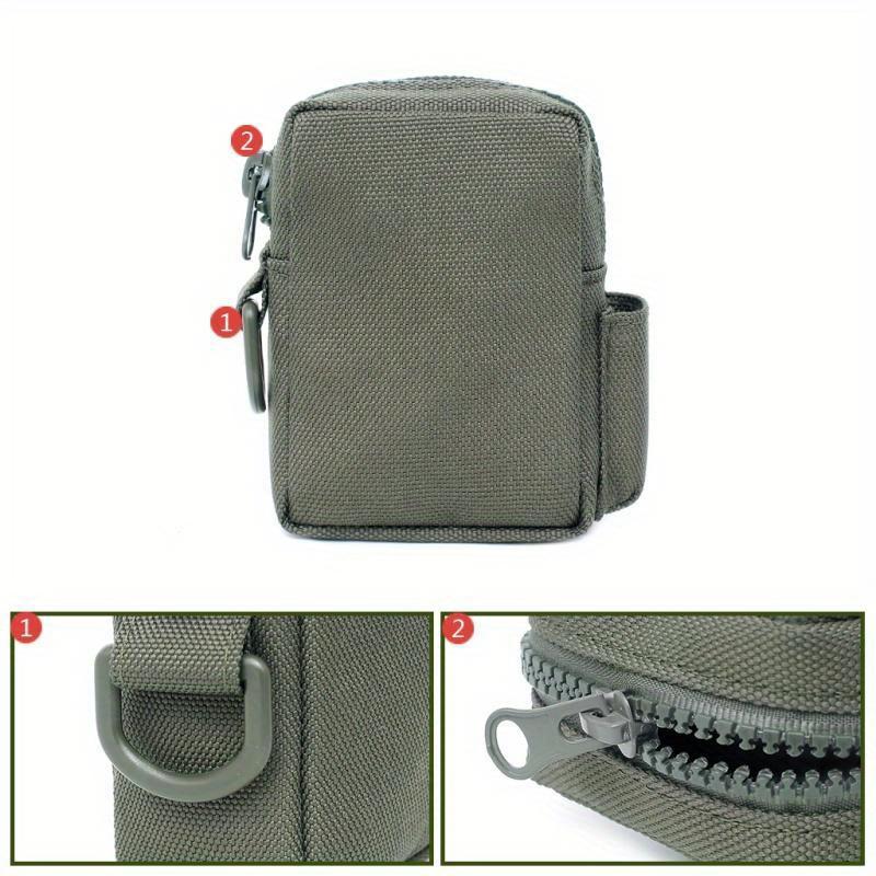 Campass Bags Keys Cards Waist Pouch Outdoor Portable Waist Bag Camping Hiking Bag Waterproof Waist Pack for Men Women
