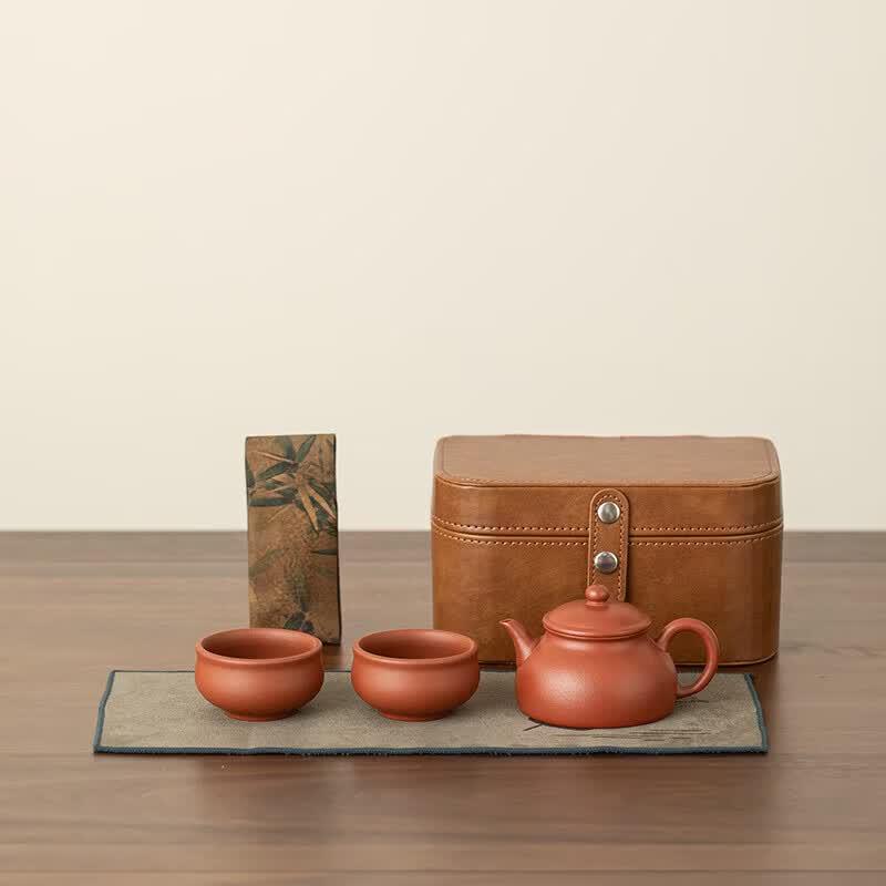 Portable Stainless Steel Tea Set