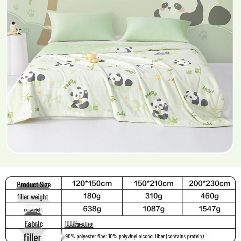 BEYOND Cartoon Washed Cotton Summer Quilt 120*150cm