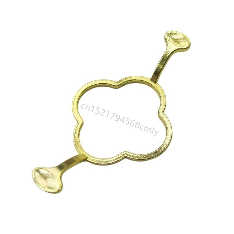 Wax Seal Metal Stamp Ring Mold Seal Holder Round Shap For Wedding Invitation Card Gifts Decoration Scrapbooking Supplies 6XDE