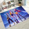 27 Style New KPOP Demon Hunters Rumi Mira Zoey Cartoon Rug for Bedroom Living Room Sofa Home Doormat Decor, Non-slip Floor Mat
