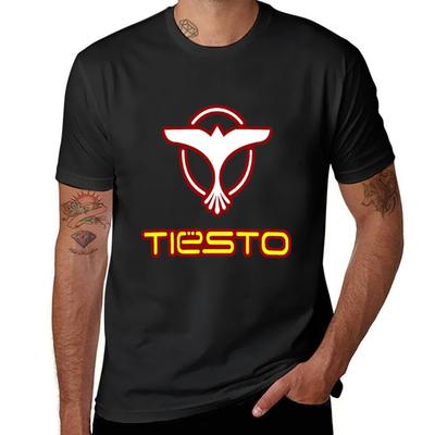 Best Dj Favorite Tiesto Logos Is the Best T-Shirt New Edition Oversized Blouse Men Workout Shirt