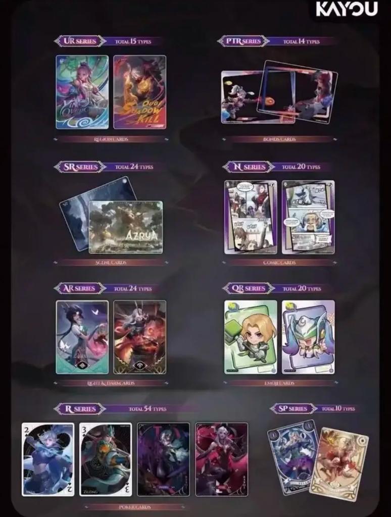 Genuine Mobile Legends: Bang BangCollectible CardsHand of Destiny001ASEA MBLL Card Rare Anime Collection Card Toys
