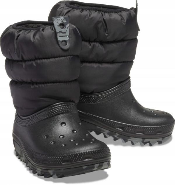 Crocs Classic Neo Puff Boot K 207684 |C12/Eu 29-30| Black
