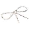 10 Stück Funkelnder Strass-Schleifen-Broschen-Pin Vintage Schleifenknoten Krallenketten-Pin Strass-Brosche Für Damen