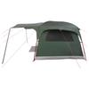 Tunnel Tent Olive Green 427 x 305 x 205 cm Polyester and Steel