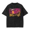 Vintage gewaschenes T-Shirt Kyuss Queens Of The Stone Age Einfache T-Shirts Beliebtes T-Shirt für Männer Sommer Y2k Retro Freizeitkleidung