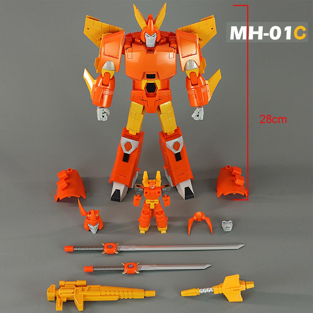 

Transformation Playthings MHZ Cyclonus MH01 Hurricane MH01B Fanstoys FT29 G1 Series Action Figure Deformation Robot Alloy Anime Model