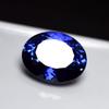Natural Blue Tanzanite Loose Gemstone 15.50 Ct Oval Shape for Jewelry Making and Gem Collections