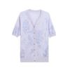 Mom's 2026 New Style Summer Knit Top - Short-Sleeved T-Shirt for Middle-Aged & Elderly Women
