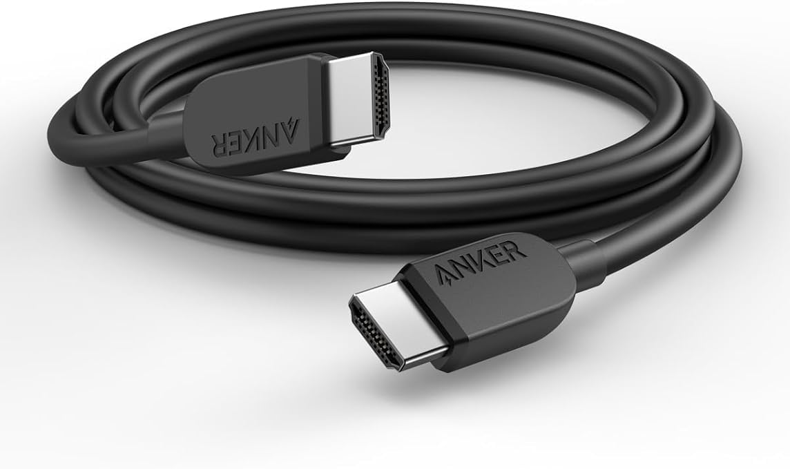 

Anker HDMI-кабель HDMI 48 Гбит/с DynamicHDR PS5 Xbox Series совместимый A (8K) 1,8 м 2,1 8К(60Гц) 4K(120Hz) X/С