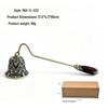 European Retro Handheld Candle Snuffer and Cover, Light Extinguisher Bell Tool, Perfect for Gifts.