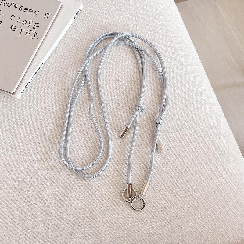 Adjustable Crossbody Women's Universal Phone Case with Keychain - Drop-Proof, Sturdy, and Durable Lanyard Style