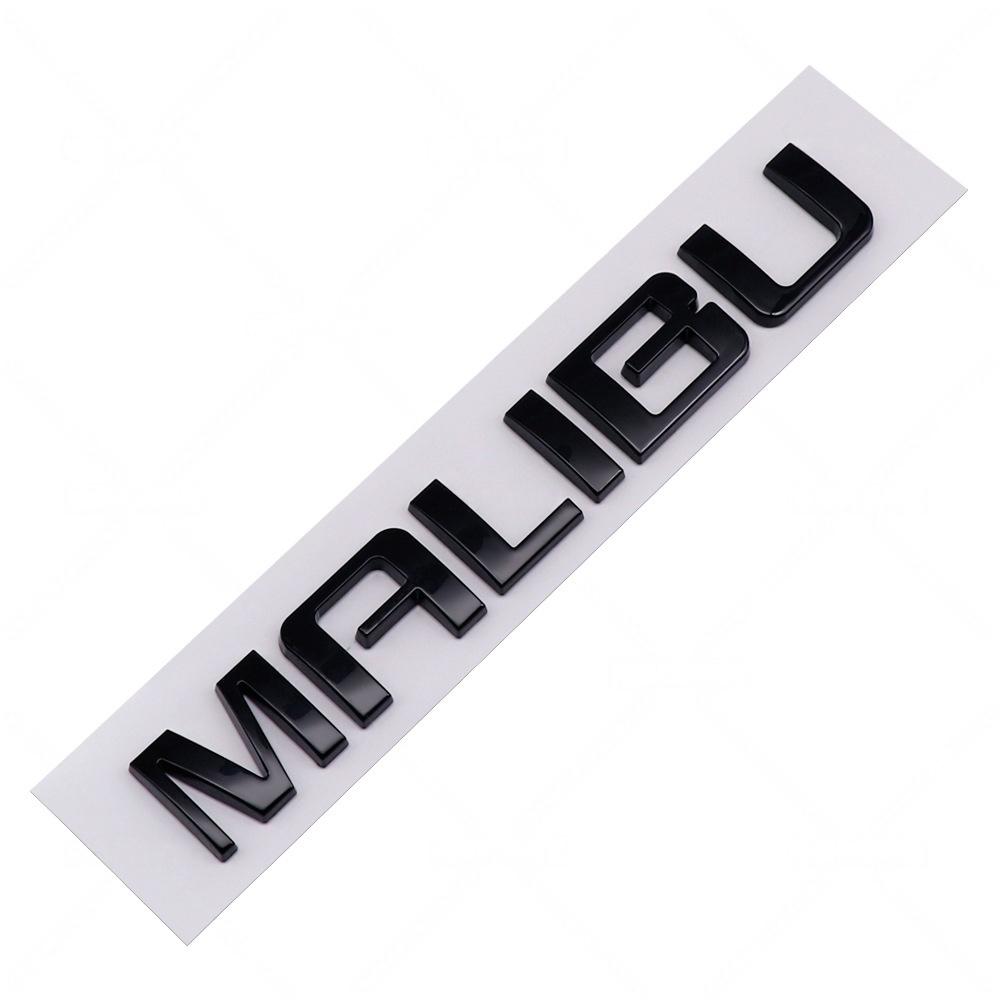 1Pc 3D ABS Car Letter Logo Sticker Tail Decoration Badge Auto Rear Trunk Emblem Decal Accessories