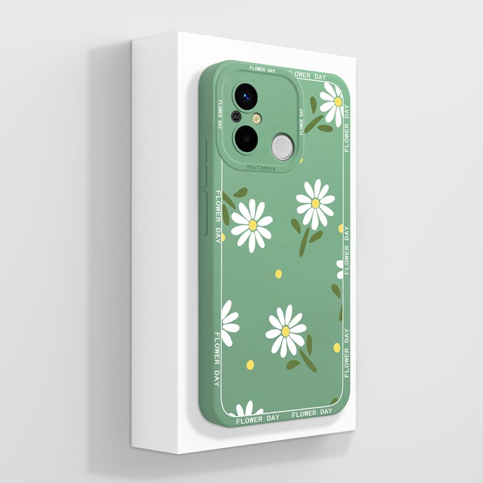 Coque Pour Redmi 12C 11A POCO C55 Coque Arrière Créative Protection Complète Protecteur Souple en Silicone Liquide Pour Redmi 12 C 11 A POCO C 55